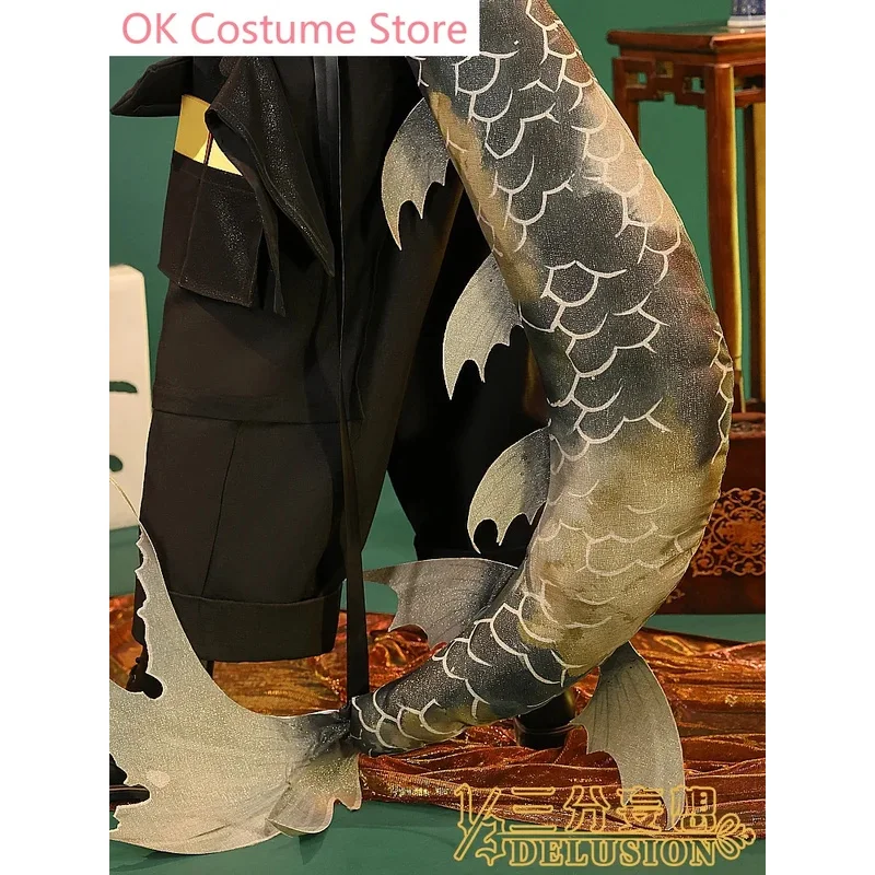 

Цианиме! Игровой костюм Arknights Lee, великолепная красивая антикварная униформа, карнавальный костюм на Хэллоуин, наряд для ролевых игр, мужской костюм