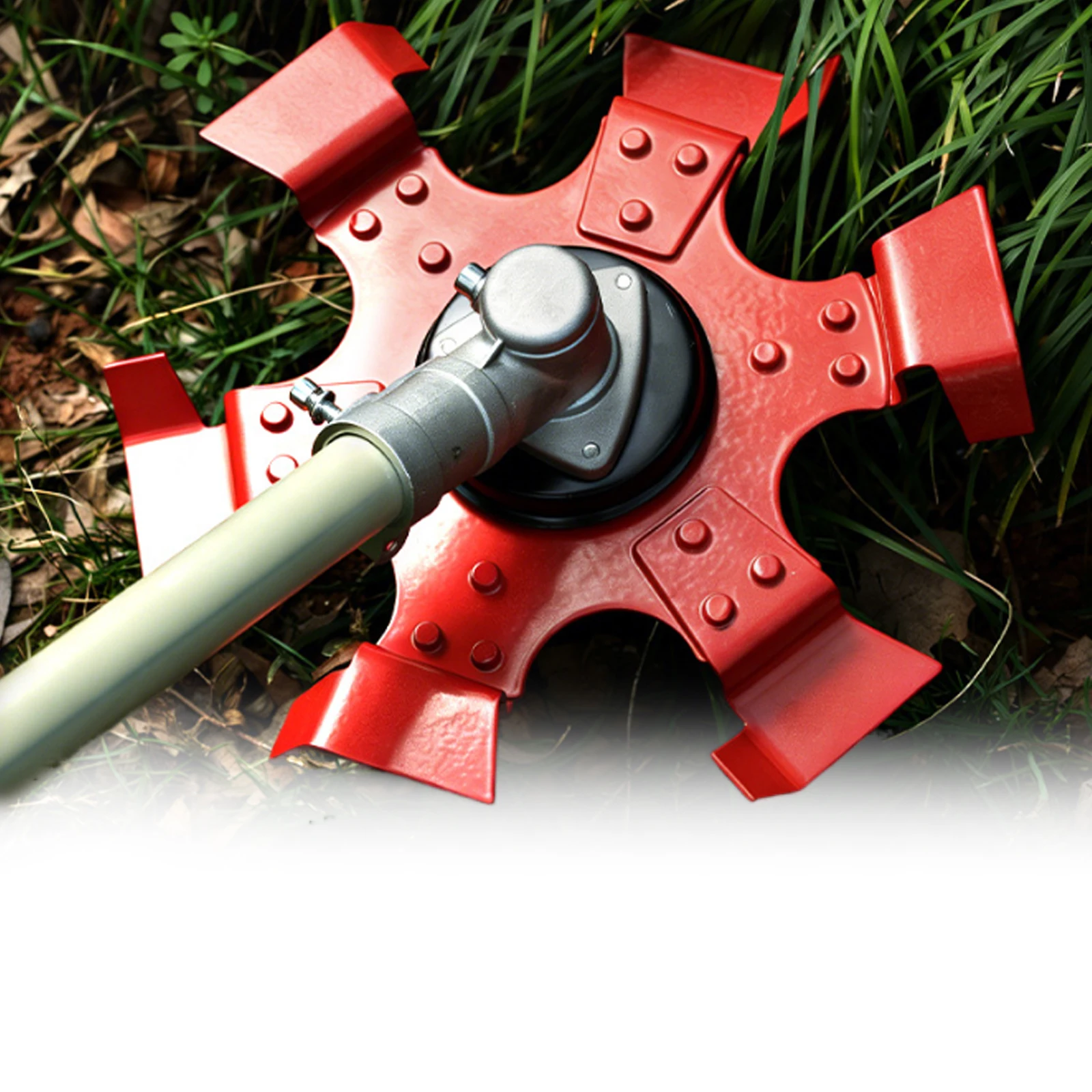Lawn Mower Trimmer Head Reusable Soil Loosening Wheels Small Trenching Wheel Blade for Weeding Deep Plowing Loosening Soil