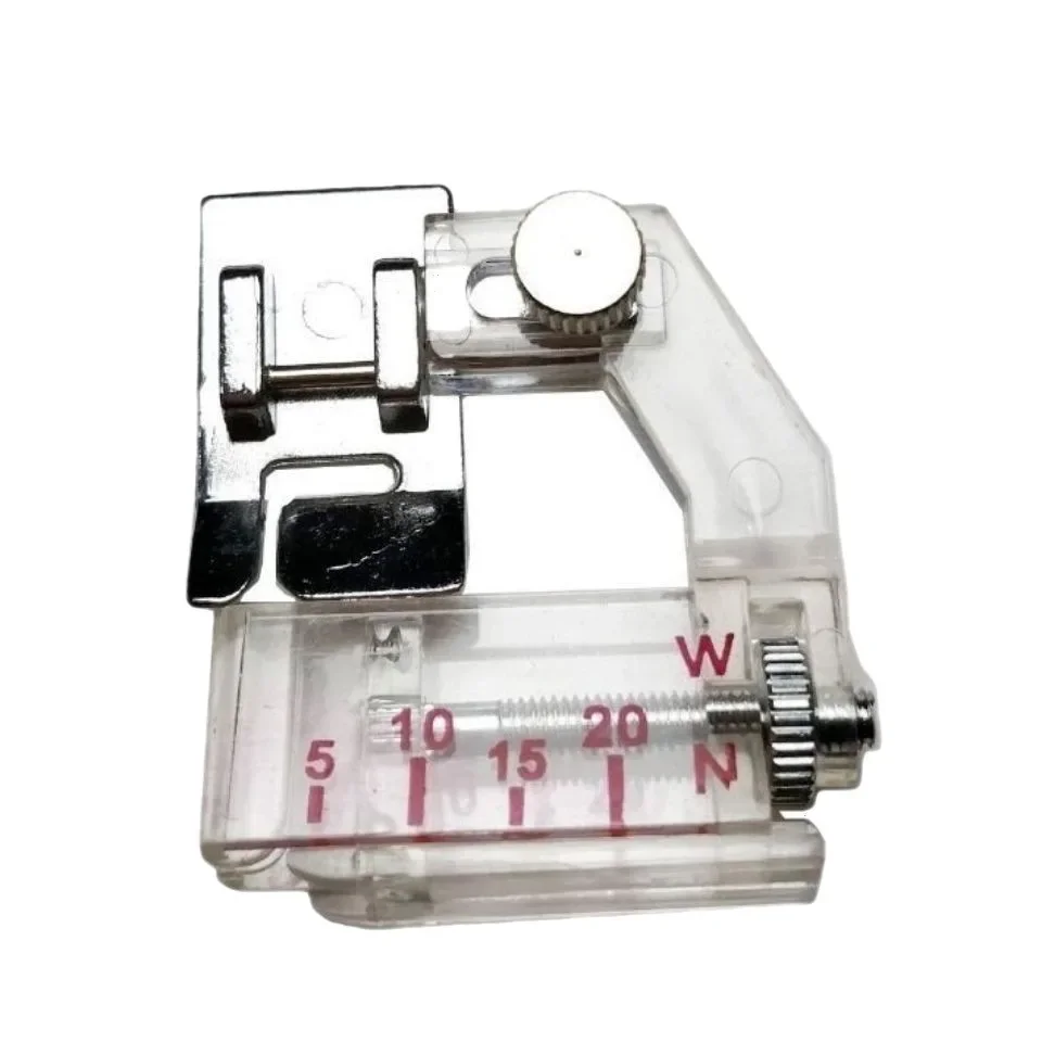 Overlock Overedge Overcasting Sewing Machine Presser Rolled Hem Foot Tool For Low Shank Snap-On Singer, Brother yj222-2