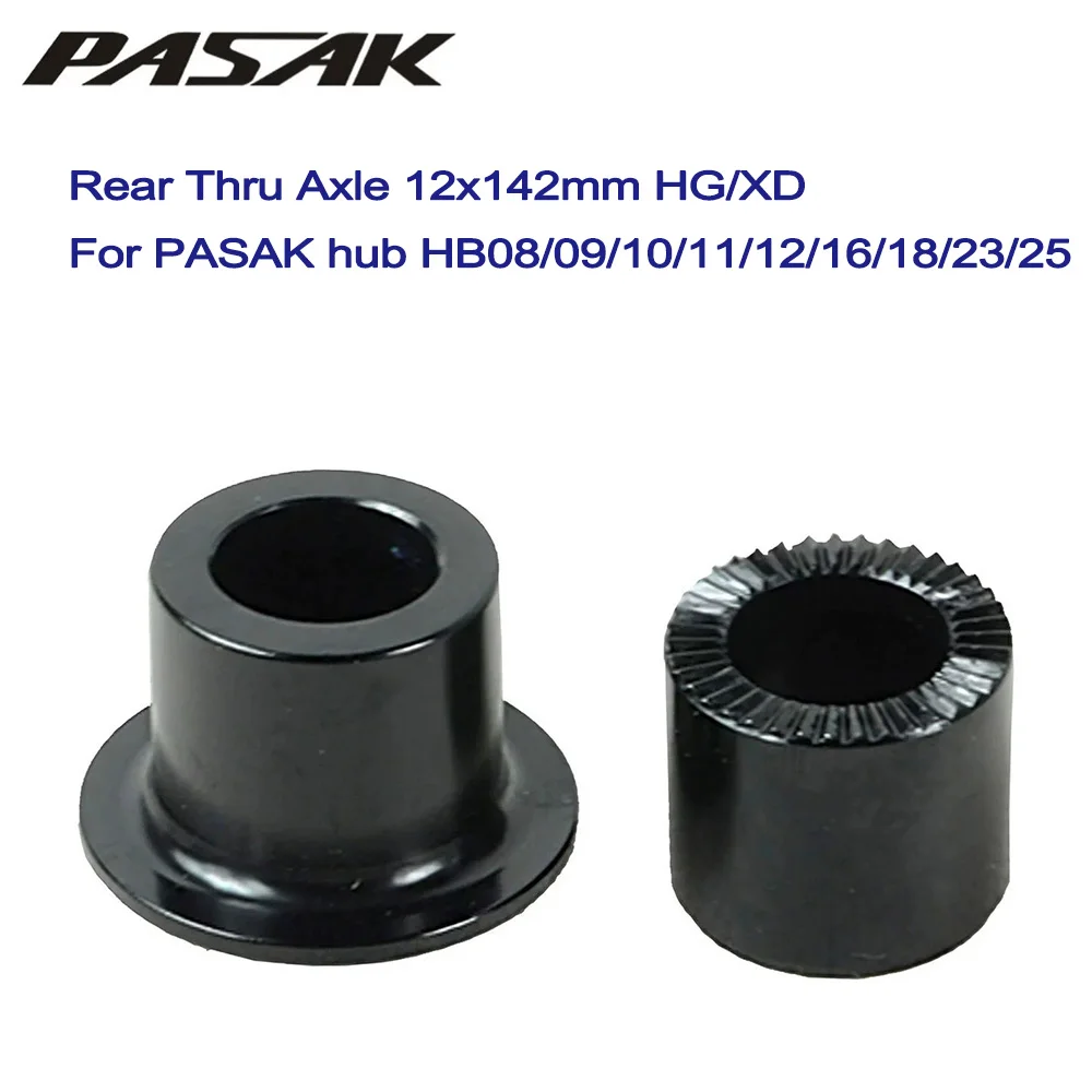 Pasak Mtb Rear Wheel 29 27.5 26 Cassette HG/XD/MS 12S Flywheel Disc Brake 6 Bolts 32 Holes Sealed Bearing Mountain Bicycle Wheel