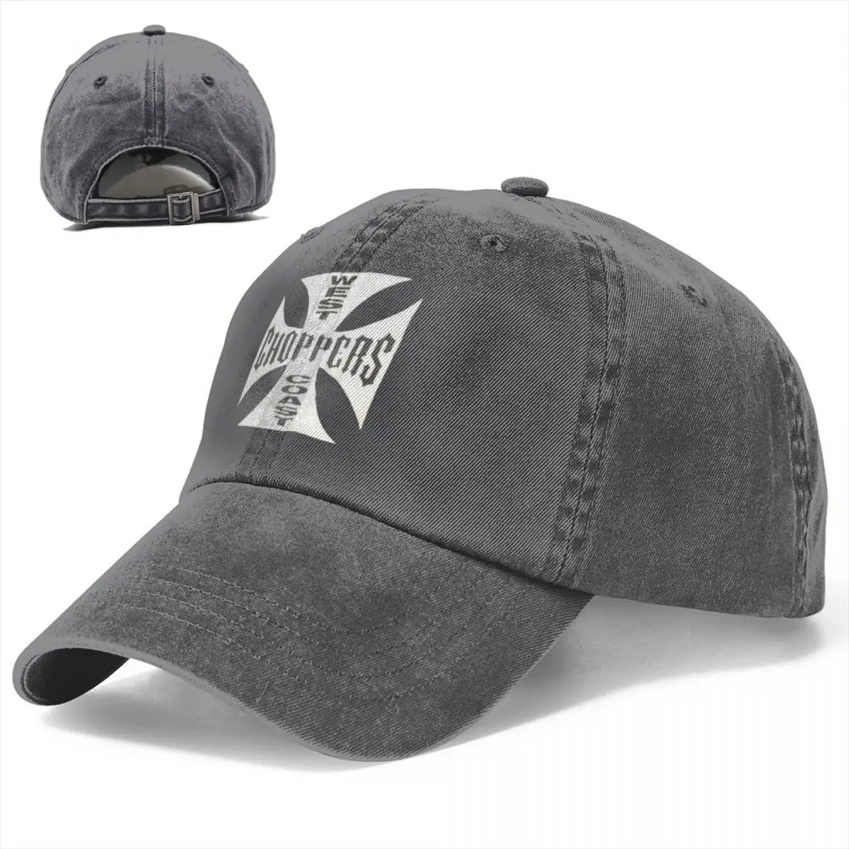 West Coast Choppers Baseball Cap Chopper Builder Aesthetic Unisex Washed Trucker Hat Adjustable Printed Kpop Baseball Caps Gift