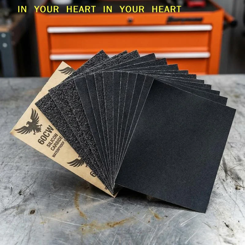 

【X】Multipurpose Sandpaper Abrasive Sheets 20PCS Wet or Dry 60 to 2000Grit for Automotive Wood Plastic Home Workshop Detailing