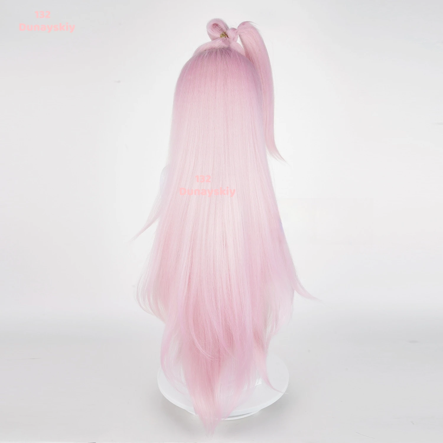 Genshin-Peluca de Cosplay de impacto Aino, pelo largo rosa de fibra resistente al calor, Clink Clank Krumkake Craftshop, Halloween para mujeres y niñas