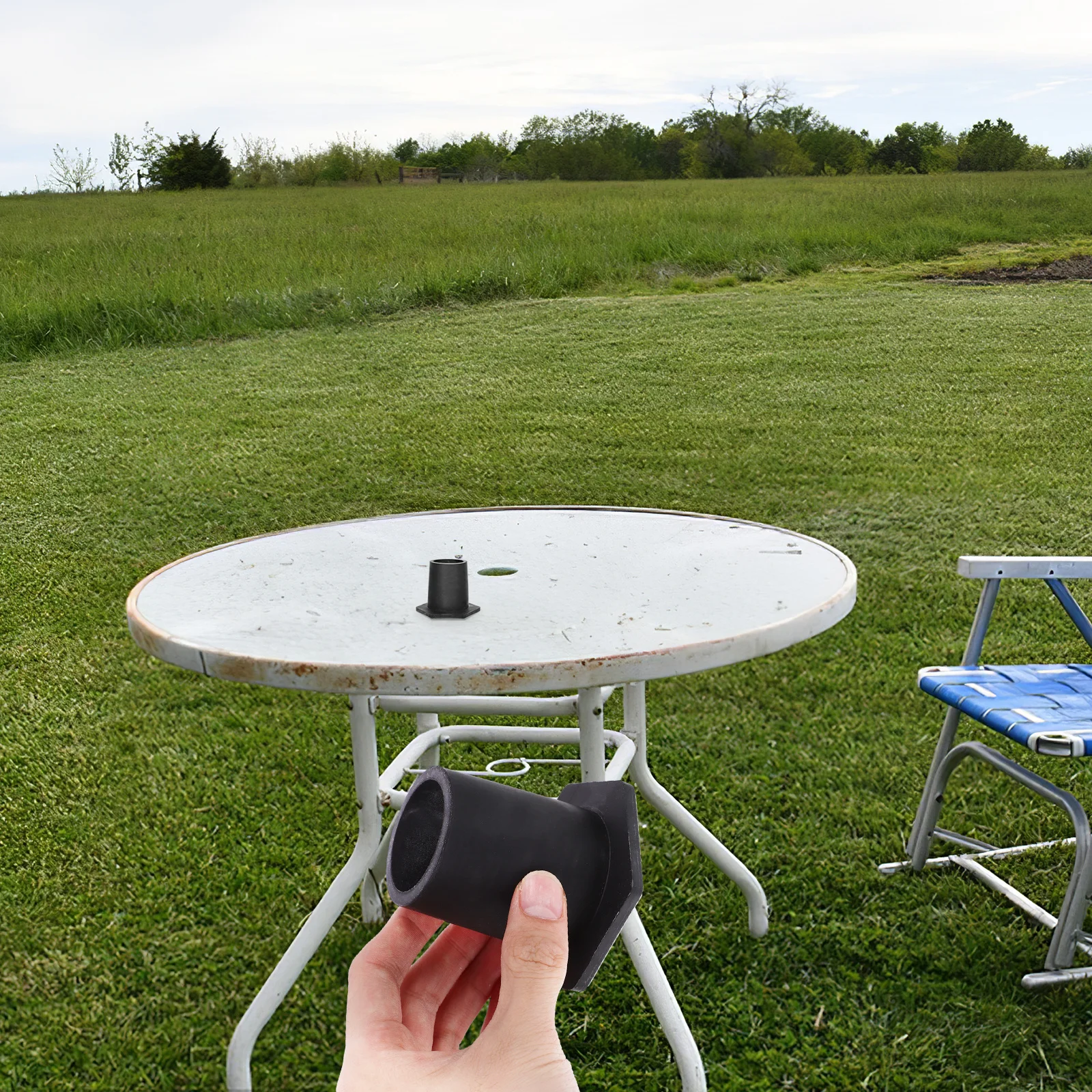 

Silicone Umbrella Hole Plug For Patio Table Outdoor Umbrella Fixation Smooth Durable Garden Sunshade Accessory