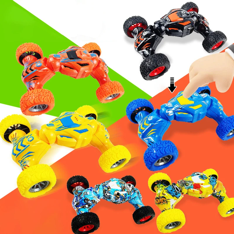 

Anti-fall Climbing Twist Car Model Simulates Off-road Children's Car Toy Inertial Four-wheel Drive Pull-back Off-road Racing Toy