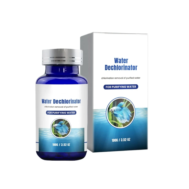 Water Chlorine Removers for Aquariums Fishtanks Fishponds Water Dechlorinator Tablet Chlorine Solution Water Dropship