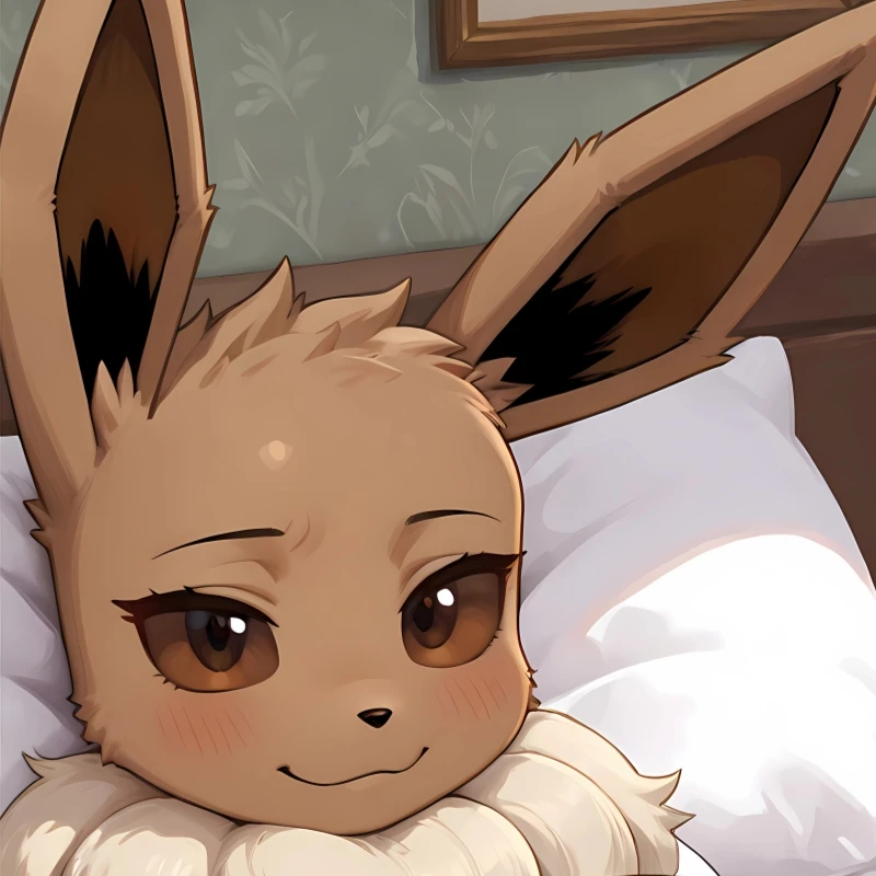

Dakimakura Anime Pillowcase Furry Eevee Double-sided Print Life-size Body Pillow Cover Bedding Gifts