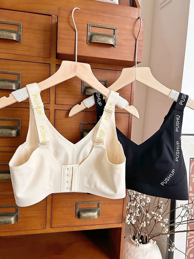 حمالة صدر رياضية يابانية بدون خياطة، كوب كامل لاسلكي، مضاد للترهل، دعم الرفع، خفيف الوزن، مريح للنساء، اليوغا، الصالة الرياضية، صدر كبير وصغير