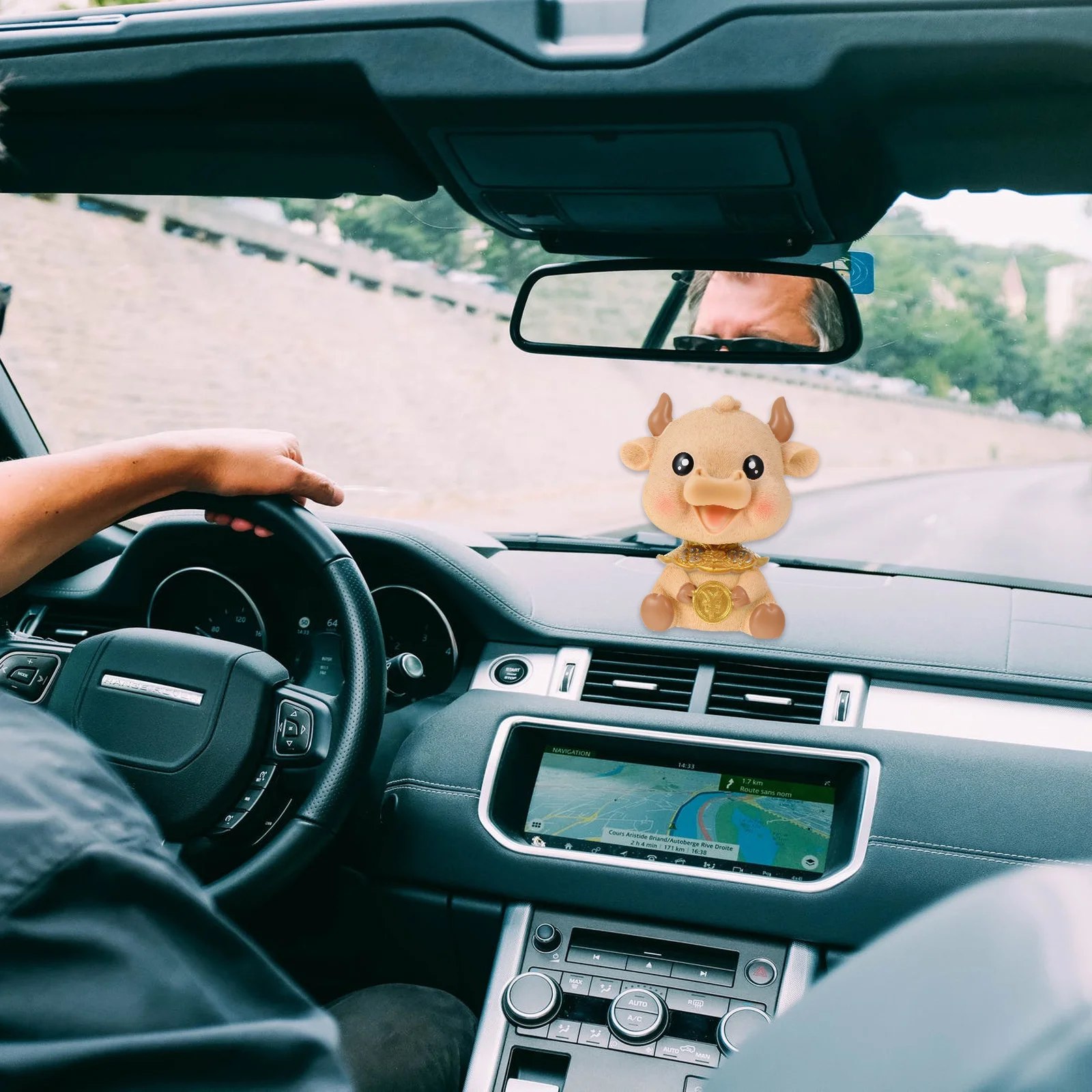 1Pc Small Fu Ox Orn… - image