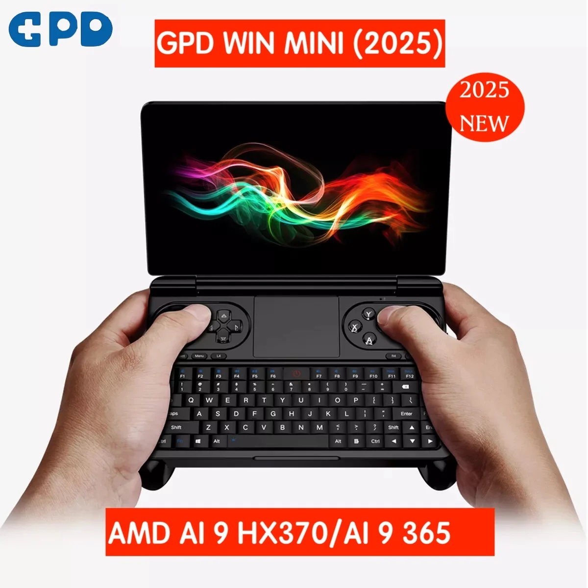 New Original 2025 GPD Win Mini Handheld 7 inch Game Player Console AMD AI 9 HX370/AI 9 365 Mini Pocket Gaming Laptop