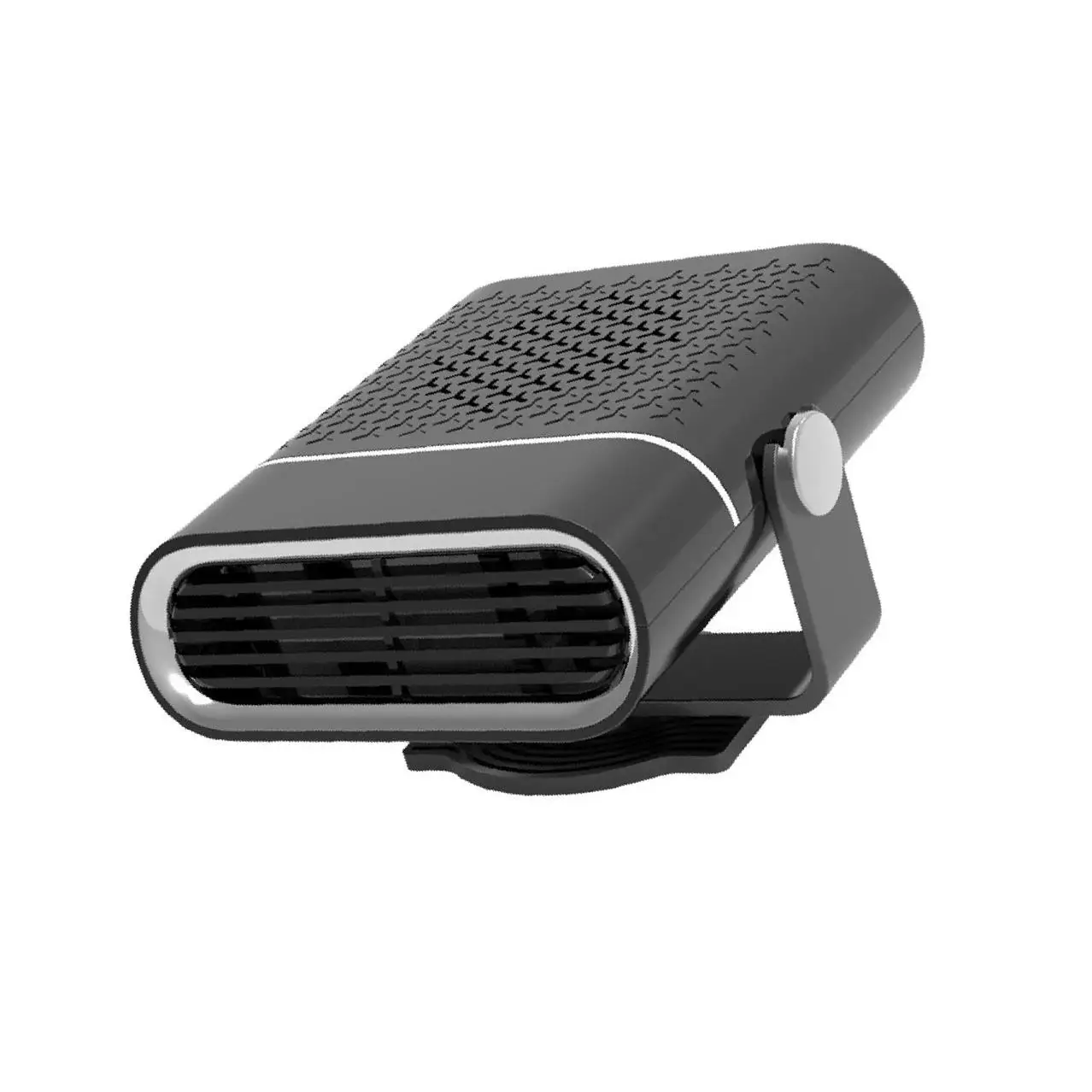 

Автомобильный обогреватель Портативный электронный автоматический обогреватель Вентилятор 24 В Черный