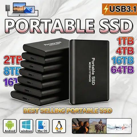 Portable ssd 16tb usb 3 1 - купить недорого | AliExpress