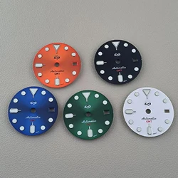 New NH34 dial mechanical watch modified accessories GMT watch green luminous surface watch accessories