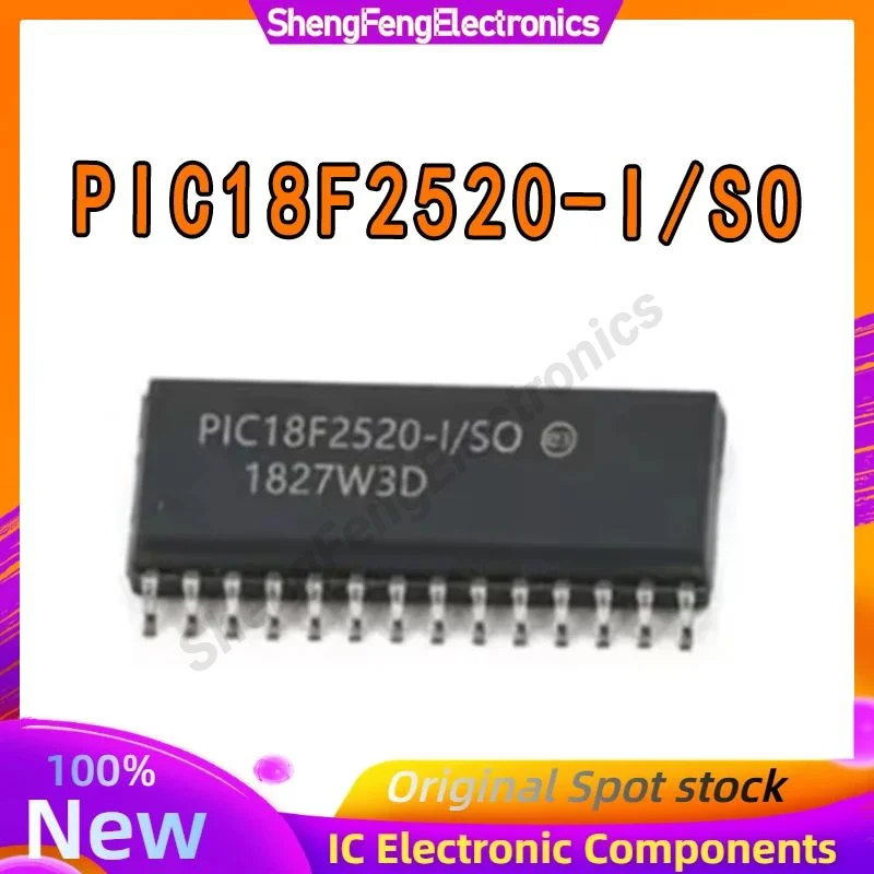 

New Original PIC18F2520-I/SO PIC18F2520 Patch SOP-28 Microcontroller Chip in stock