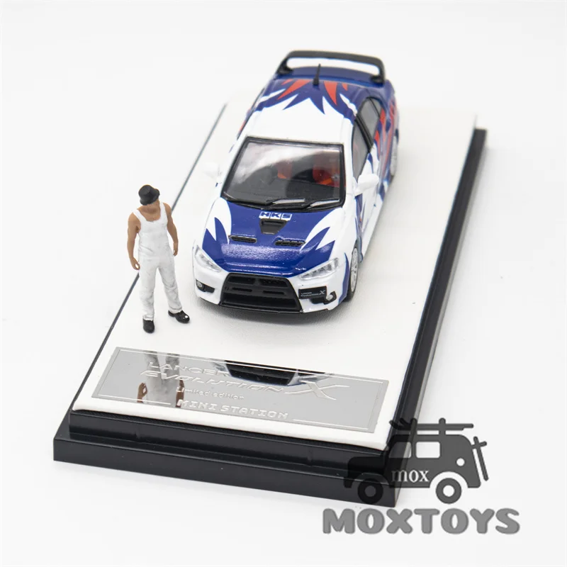 Mini Station 1:64 Need for Speed Black List NO.9 Blue white / NO.14 yellow Diecast Model Car