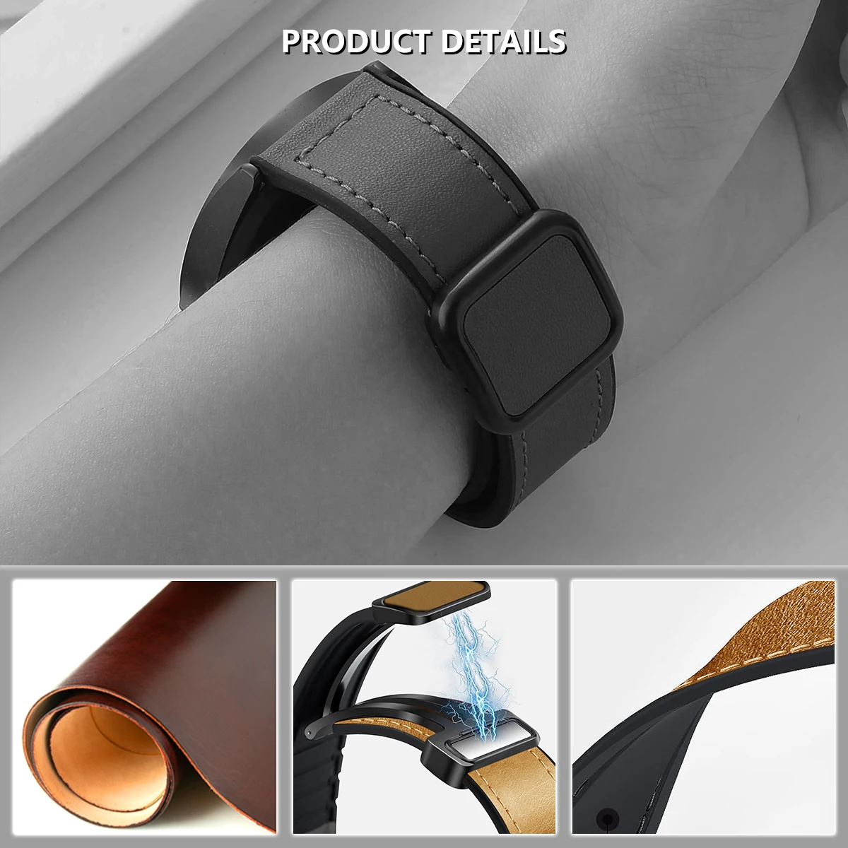20mm 22mm Leder Silikon Armband Für Huawei Uhr GT5 GT 5 Pro 46mm Smart Uhr Band Huawei GT 4 3 2 GT3 Pro 46mm Uhr Armband – Detail 9