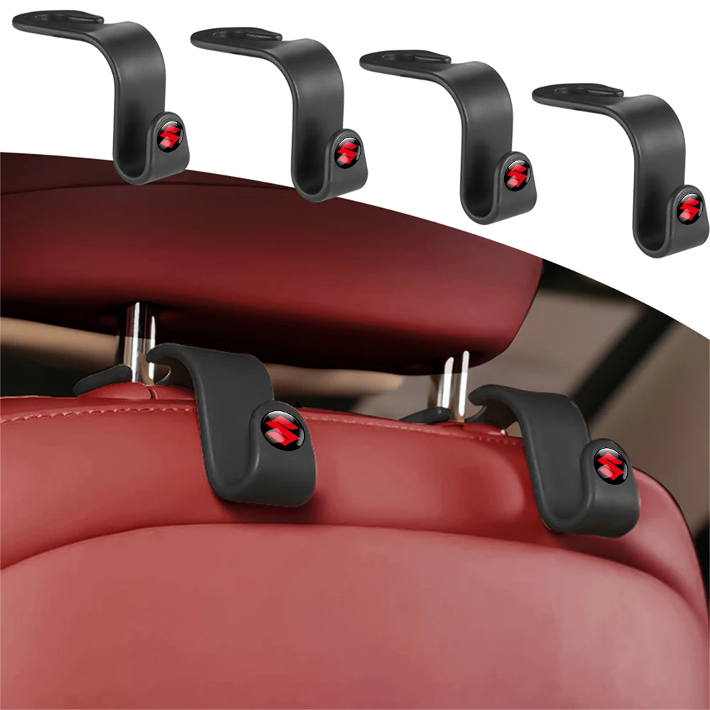 

2/4Pcs Car Seat Headrest Hook Auto Back Seat Organizer Hanger
