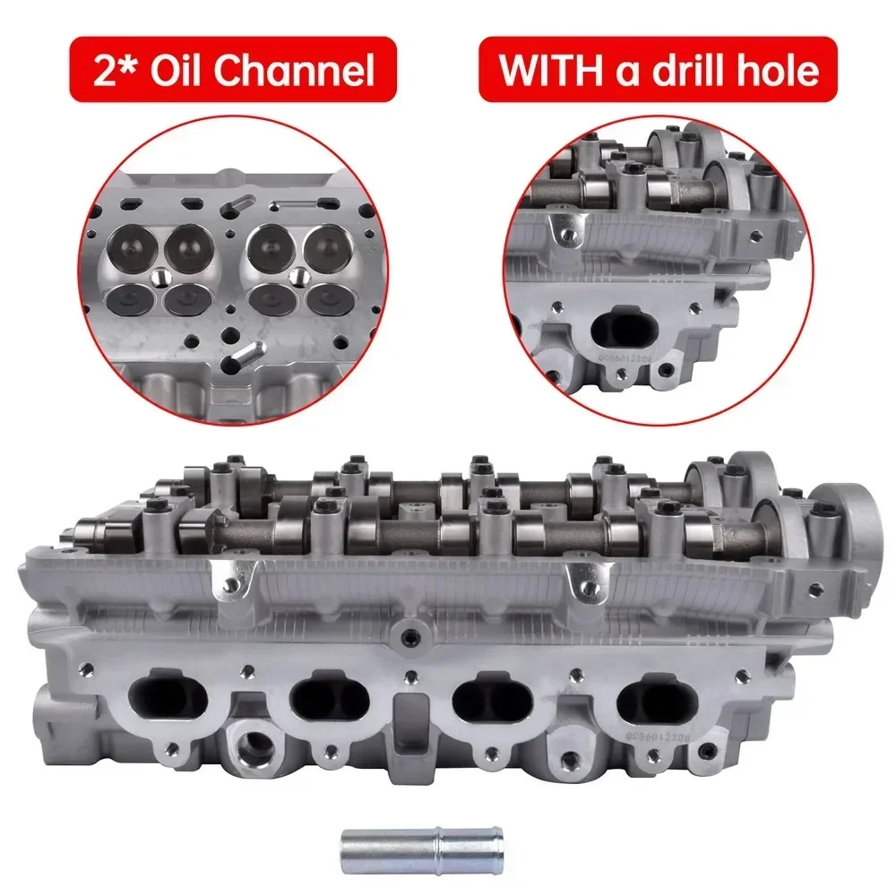 96446922 96378691 96896009 Cabeça de cilindro completa para 2004-2007 Chevrolet Aveo LS LT Base 4 portas 1.6L DOHC