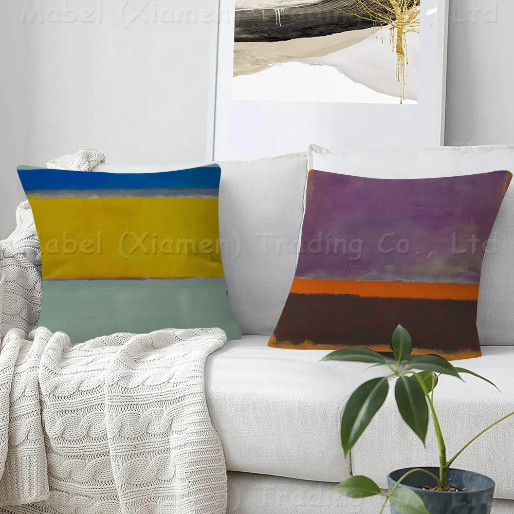 Wall Decor, Mark Rothko Personalized Picture Text Home Decorative Pillows Household Gifts 45x45cm