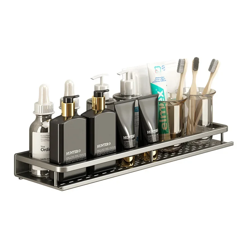 أثاث المنزل الحمام المطبخ الجرف الجرف الحمام مغسلة حفرة خالية الحائط الحمام المرحاض شرفة تخزين الرف #5