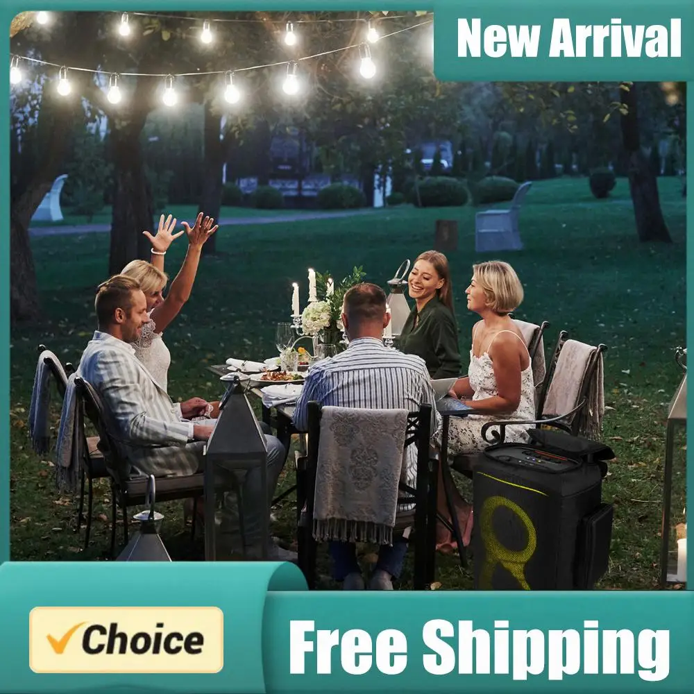 Capa Protetora de Poeira para Caixa de Som JBL PartyBox 520 com Bolso de Armazenamento em Tela, Capa Protetora de Alto-falante Anti-riscos para Viagens ao Ar Livre