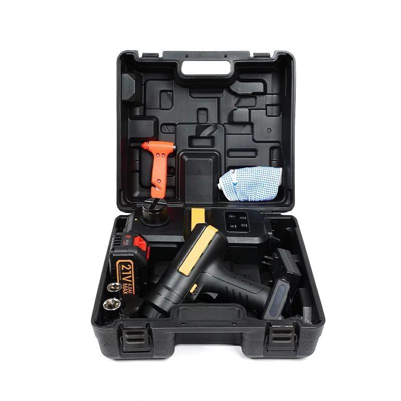 New Design Lithium Battery 5ton 21V 36cm Automatic Hydraulic Car Jacks Floor Jack for Cars Lift Tool