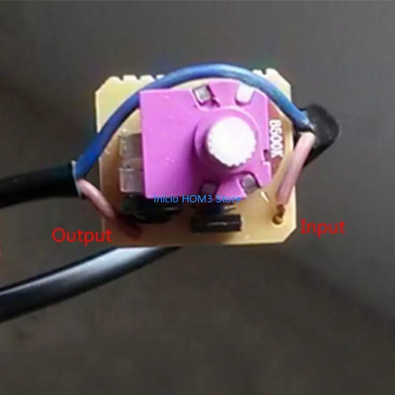 테이블 램프 LED 소금 램프 110-220V 1A LIGHT 용 A5YD 슬라이드 제어 램프 디머