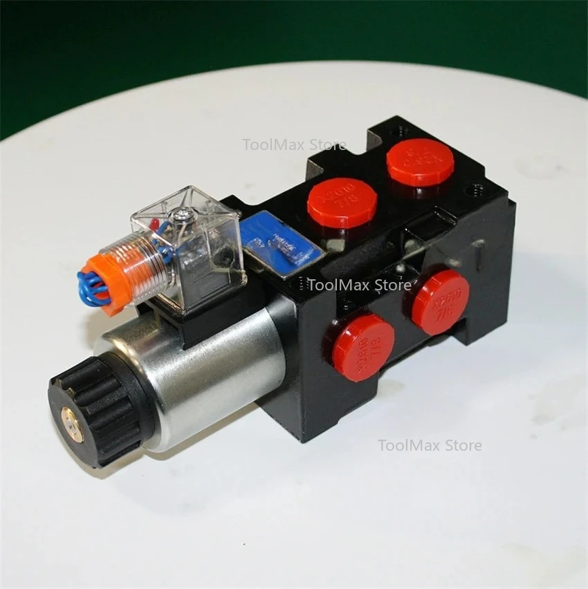 HSV6 محدد تحويل التدفق الهيدروليكي محول التدفق الانتقائي مفتاح الزيت الهيدروليكي 2-موقف 6-way