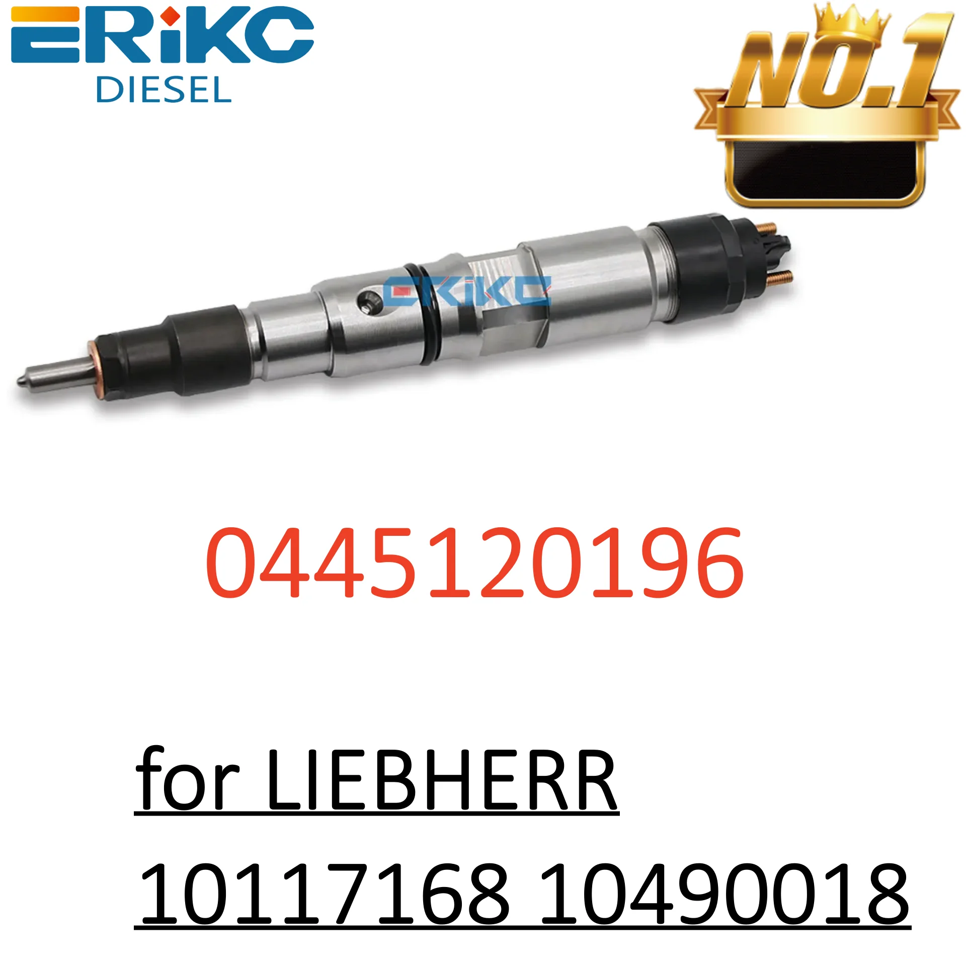 0445120196 Kraftstoffeinspritzer 0 445 120 196 Common-Rail-Dieseleinspritzung für Liebherr 10117168 10490018