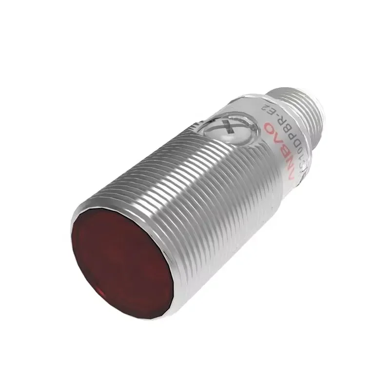 M12 4-Core Optical Sensor Small Size Diffuse Reflection Photoelectric Connector