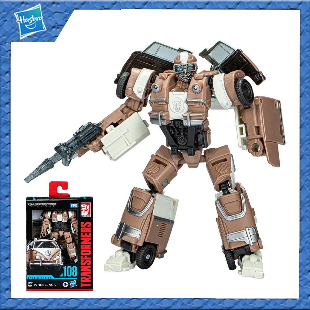 

Original Hasbro Transformers Studio Series Ss108 Deluxe Wheeljack Action Figure Model Toy Gift