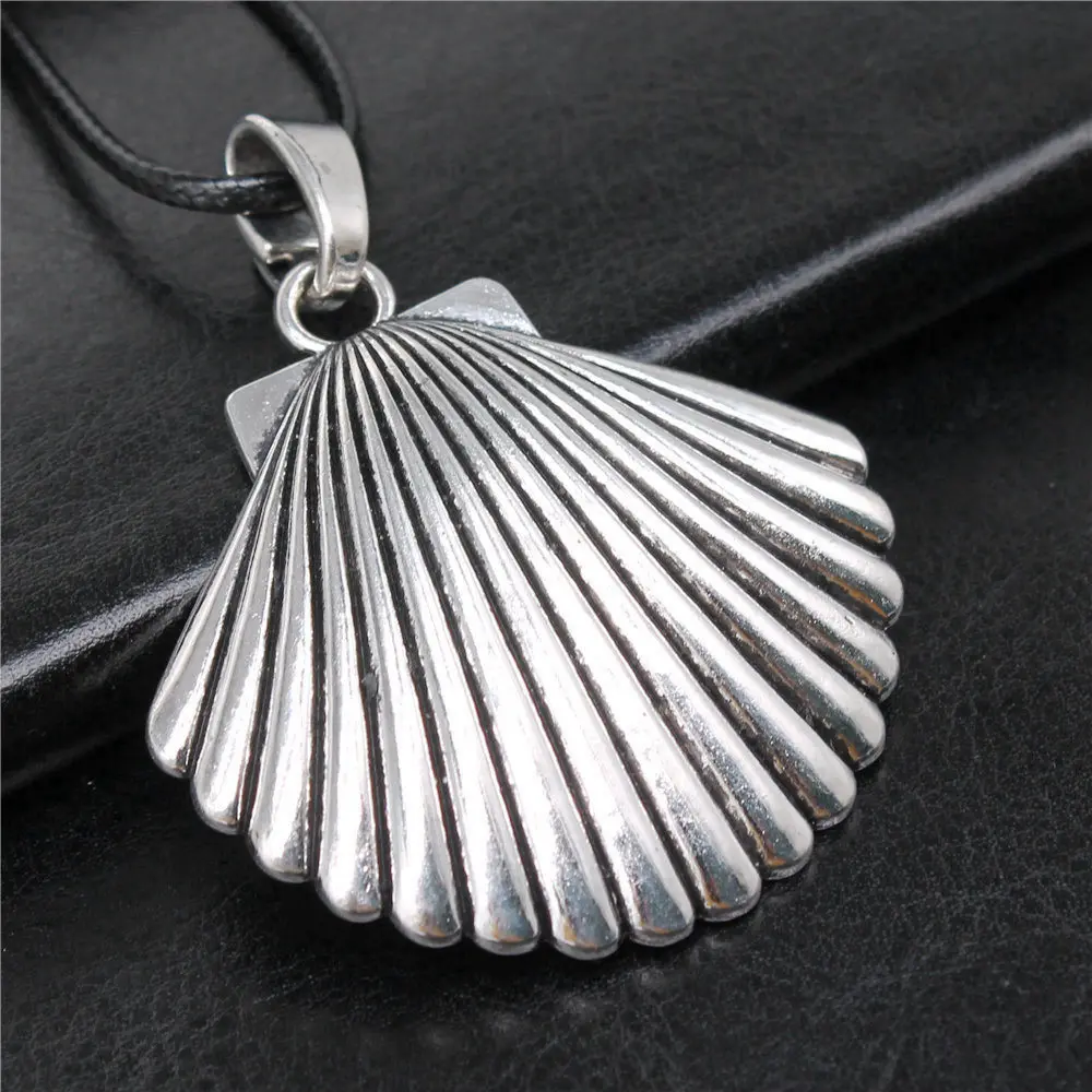 Sejuani Marine Life Materials Necklace Men Jewellery Making Supplies Vintage 45cm Leather Chain