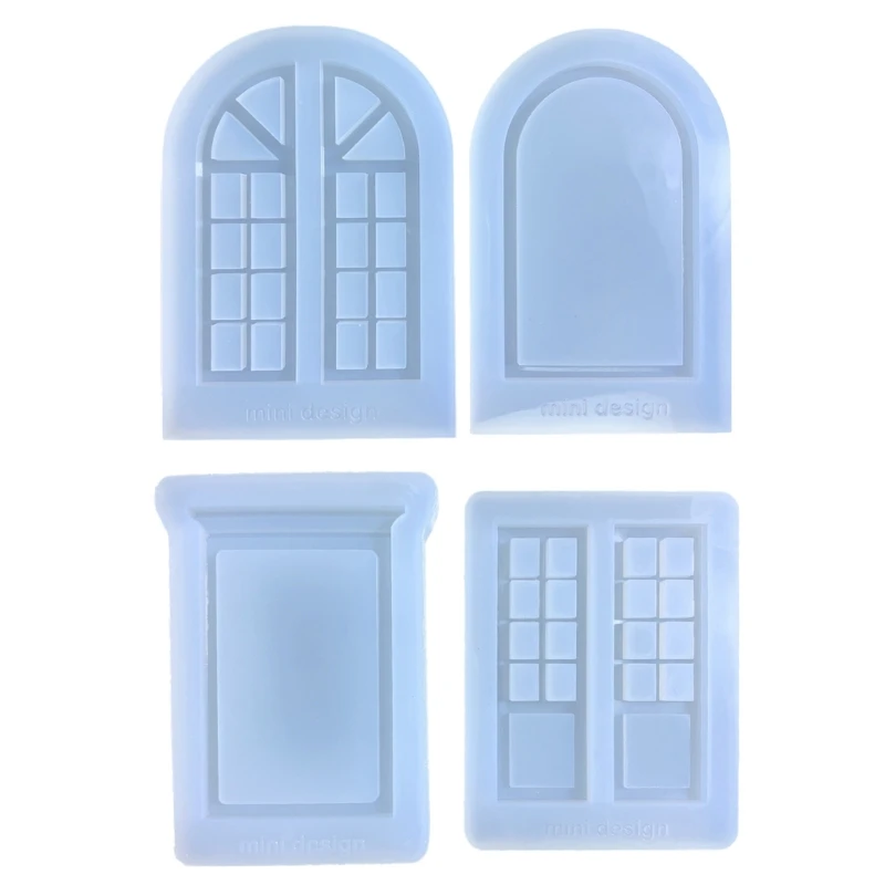 

Y1UB Photo Frame Silicone Mold Window Epoxy Casting Mold for Picture Frame Home Decor