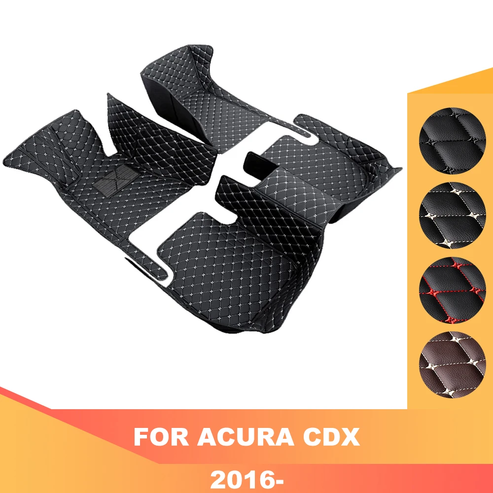 

Custom Leather Car Floor Mats Foot Carpet For ACURA RDX 2010-2022 ZDX 2009-2013 RL TL 2006-2012 CDX 2016-2021 ILX 2012-2018 TLX