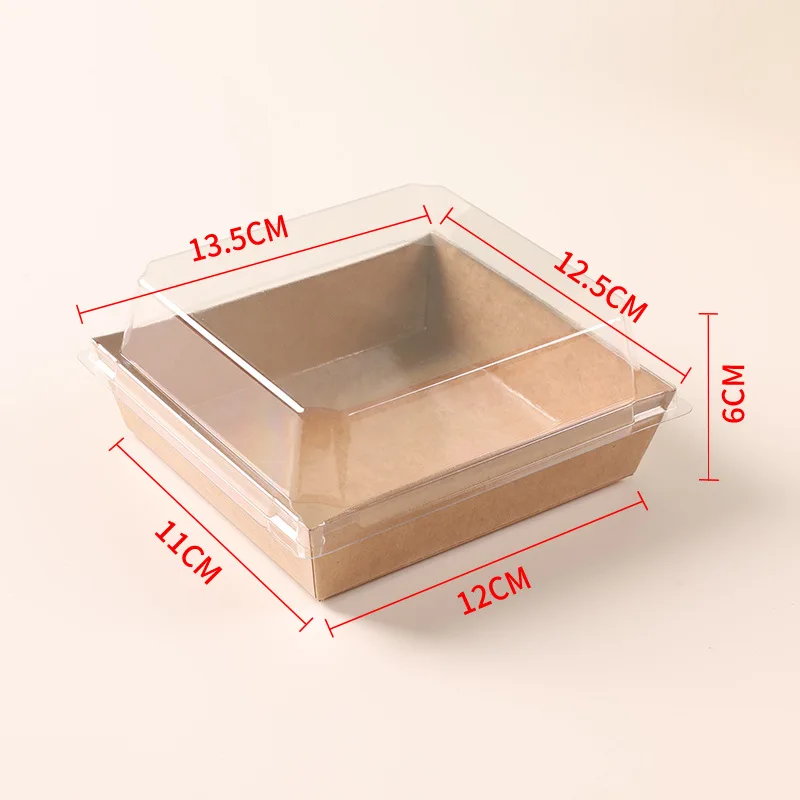 

Cheese Custom Folding Bread Kraft Swiss Roll Mini Packaging Plastic Cake Pastry Boxes Window