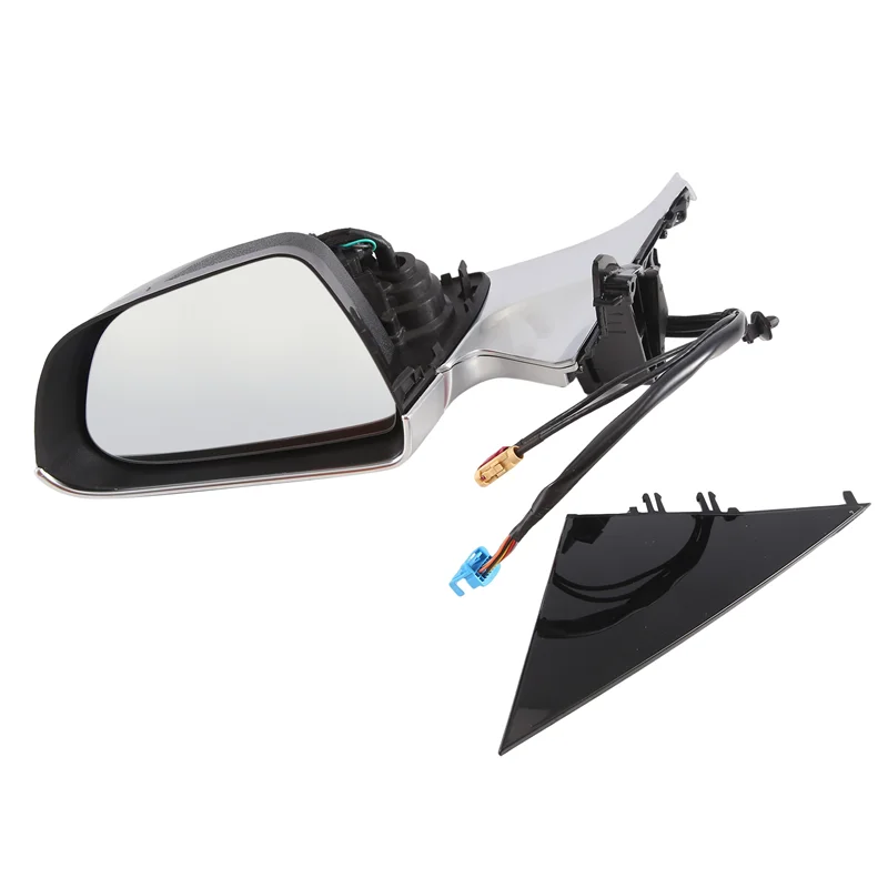 

Auto Left Electroplating Exterior Rearview Mirror Exterior Side Mirror Rearview For Tesla Model 3 Spare Parts Parts 1521831-00-C