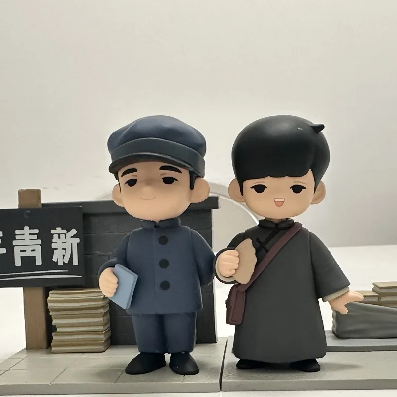 

Официальная глухая коробка «Пробуждение Эра», товары из сериалов Лу Сюнь и Чэнь Duxiu, фигурки, настольные украшения, куклы, подарки на день рождения