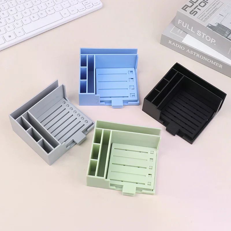 

Блокнот с рамками, настольный блокнот, органайзер, держатель для заметок, диспенсер для трафаретов для домашнего офиса, еженедельник