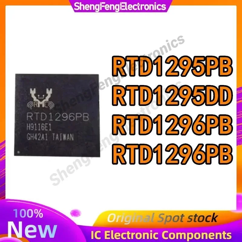 

Новые оригинальные чипы RTD1295 RTD1296 RTD1295DD RTD1295PB RTD1296PB версии A1 и BO для ЖК-дисплеев/роутеров в наличии