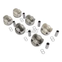 AP01 6x Pistons Rings Set Φ84.51mm for Audi A4 A5 A6 A7 A8 Q5 Q7 S4 S5 SQ5 VW Touareg 3.0 TFSI quattro 06E107065DM 06E107066DM