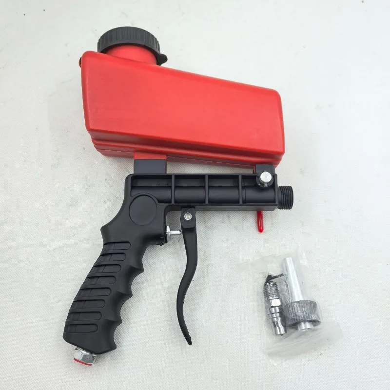 

Bestselling Pneumatic Sandblasting Gun, Small Handheld Sandblaster, Portable Pneumatic Red Sandblasting Gun