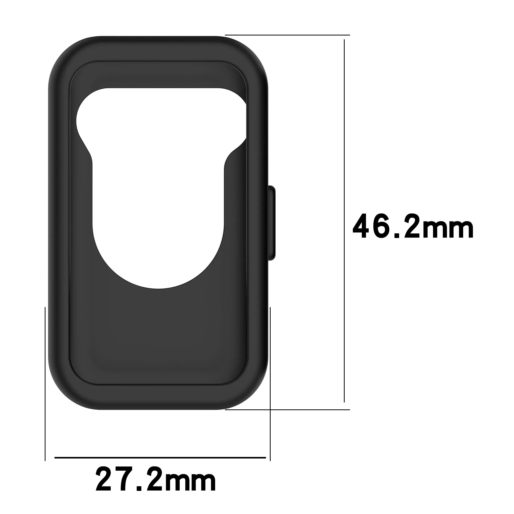 Silicone Screen Protector Case For Huawei band 9,Flexible Soft Protective Shell Bumper Cover For Huawei band 8 Watch Accessories