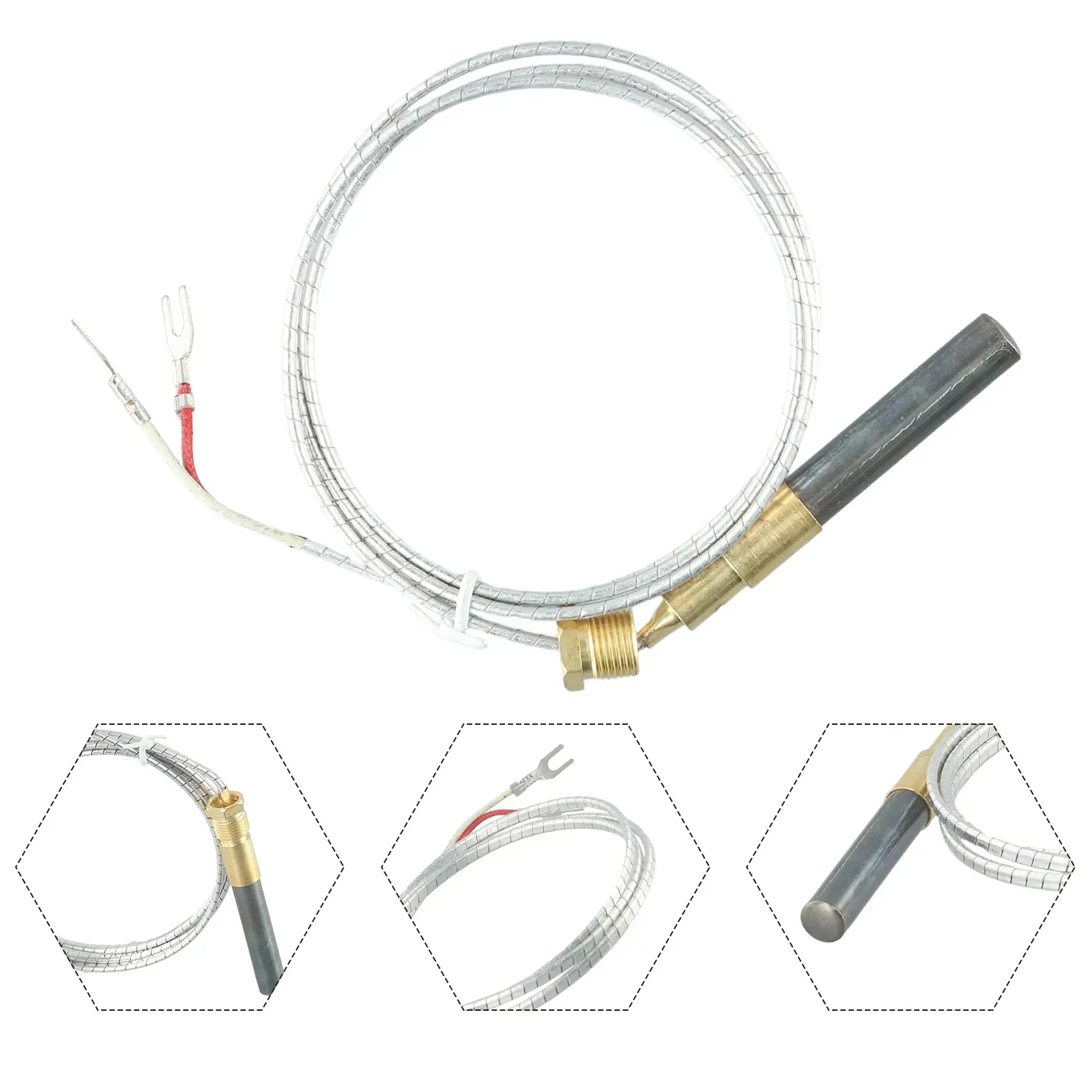 Thermocouple Thermopile Thermopile Fireplaces Fryer Gas Fireplace Generator Sensor Thermopile For Propane