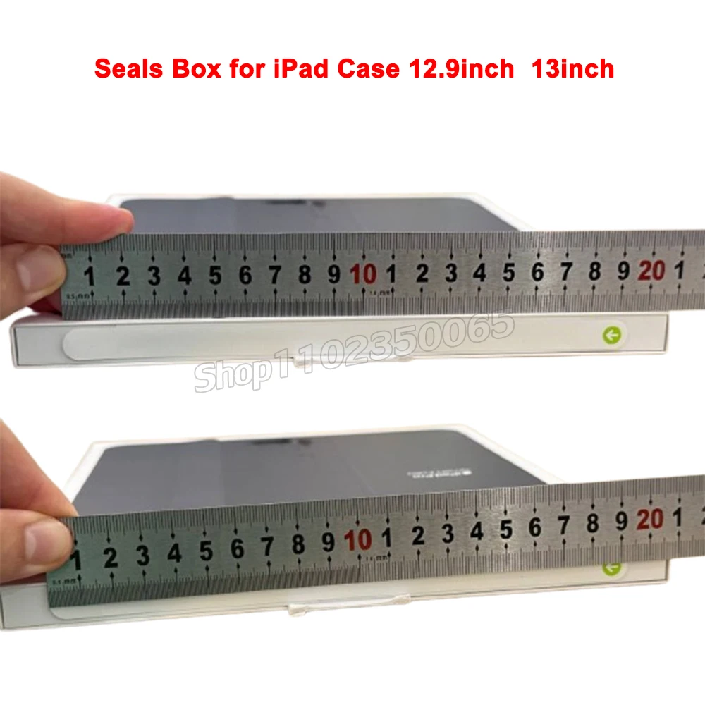 100 قطعة صناديق OEM إعادة التعبئة ملصقات الأختام الورقية لجهاز iPad Air 11 13 M3 2025 Pro M2 M4 11 Pro 13in 12.9 بوصة ORI حافظة التعبئة الخارجية #3