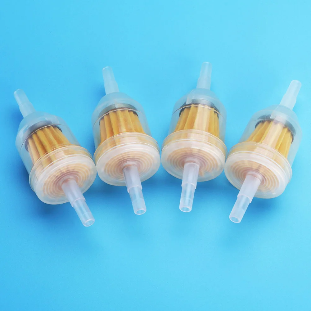 

10Pcs Motorcycle Filters Practical Petrol Inline Fuel Filters Replacement Motorcycle Oil Filter Inline Fuel Filter