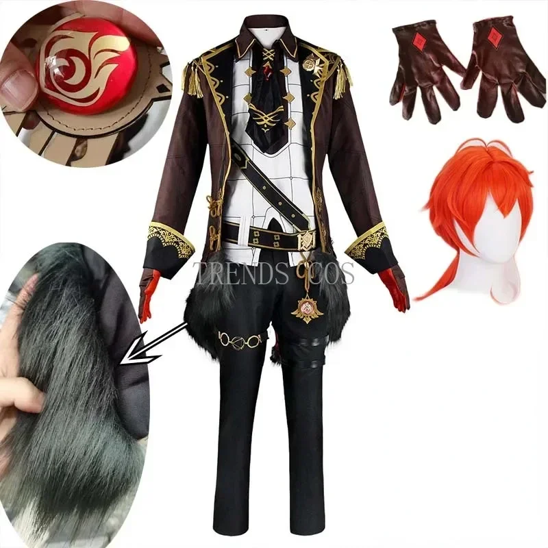 

Dilunc ragnvindr cosplay costumes wig new arrival character outfit unisex comic threaded playing dilunc outfit