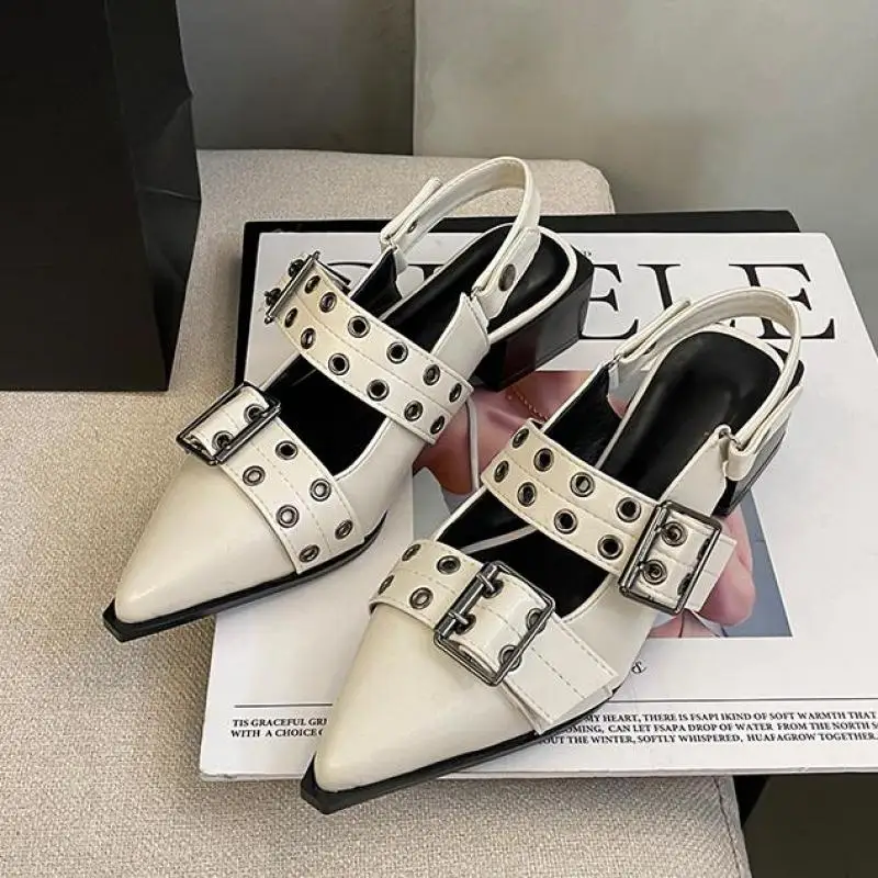 2026 Neuer Stil Schnürschuhe für Damen, Modische Neutrale Schlichte Schuhe, Nischen-High-End-Schuhe mit Dickem Absatz