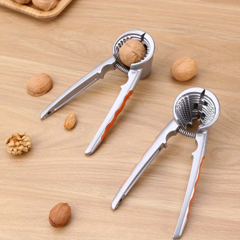 Stainless Steel Nut Sheller - Multifunctional Chestnut, Walnut and Hazelnut Sheller for Easy Shelling Essential Kitchen Gadgets