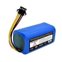 New Battery for Haier Robot Xshuai HXS-C3 Robot Vacuum Cleaner Sweeper Li-ion 18650 Replacement 14.4V/14.8V 3500MAH