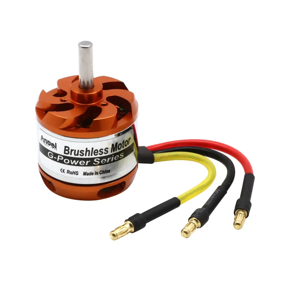 Motor Outrunner sin escobillas D3536 910KV 1000KV 1250KV 1450KV para Mini multicópteros RC avión helicóptero modelo piezas